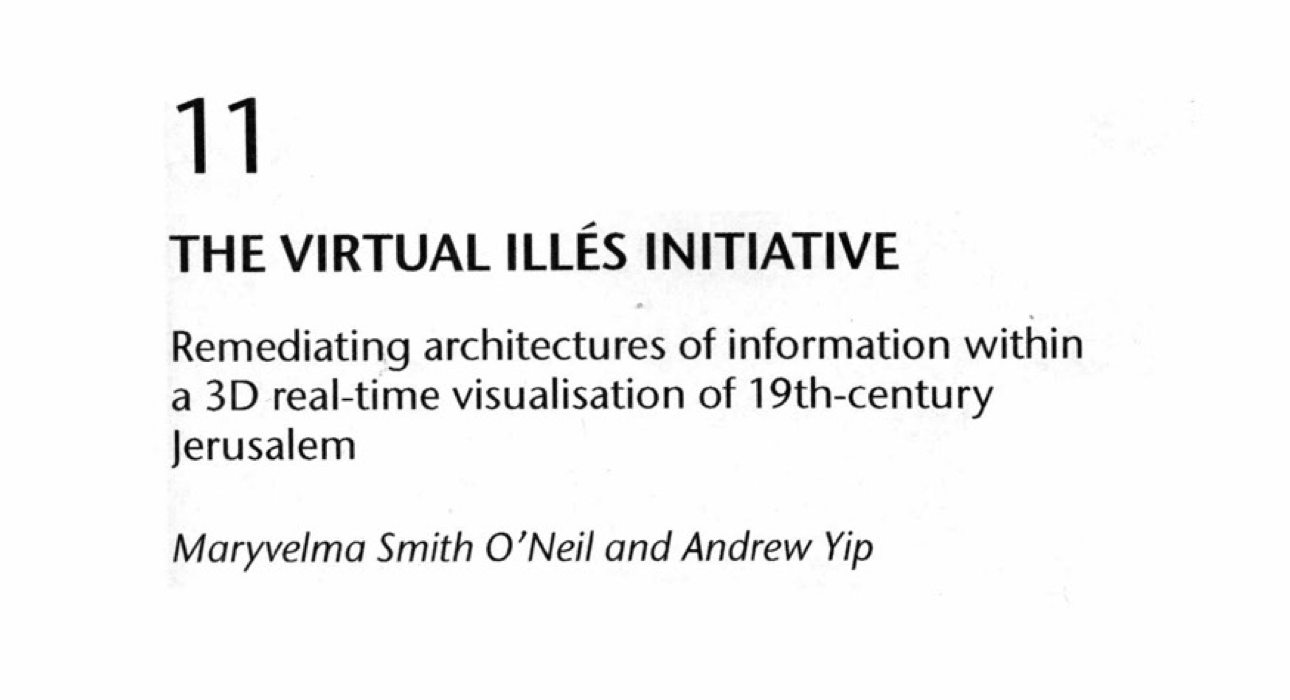 Virtual Illés Featured in Routledge Anthology
